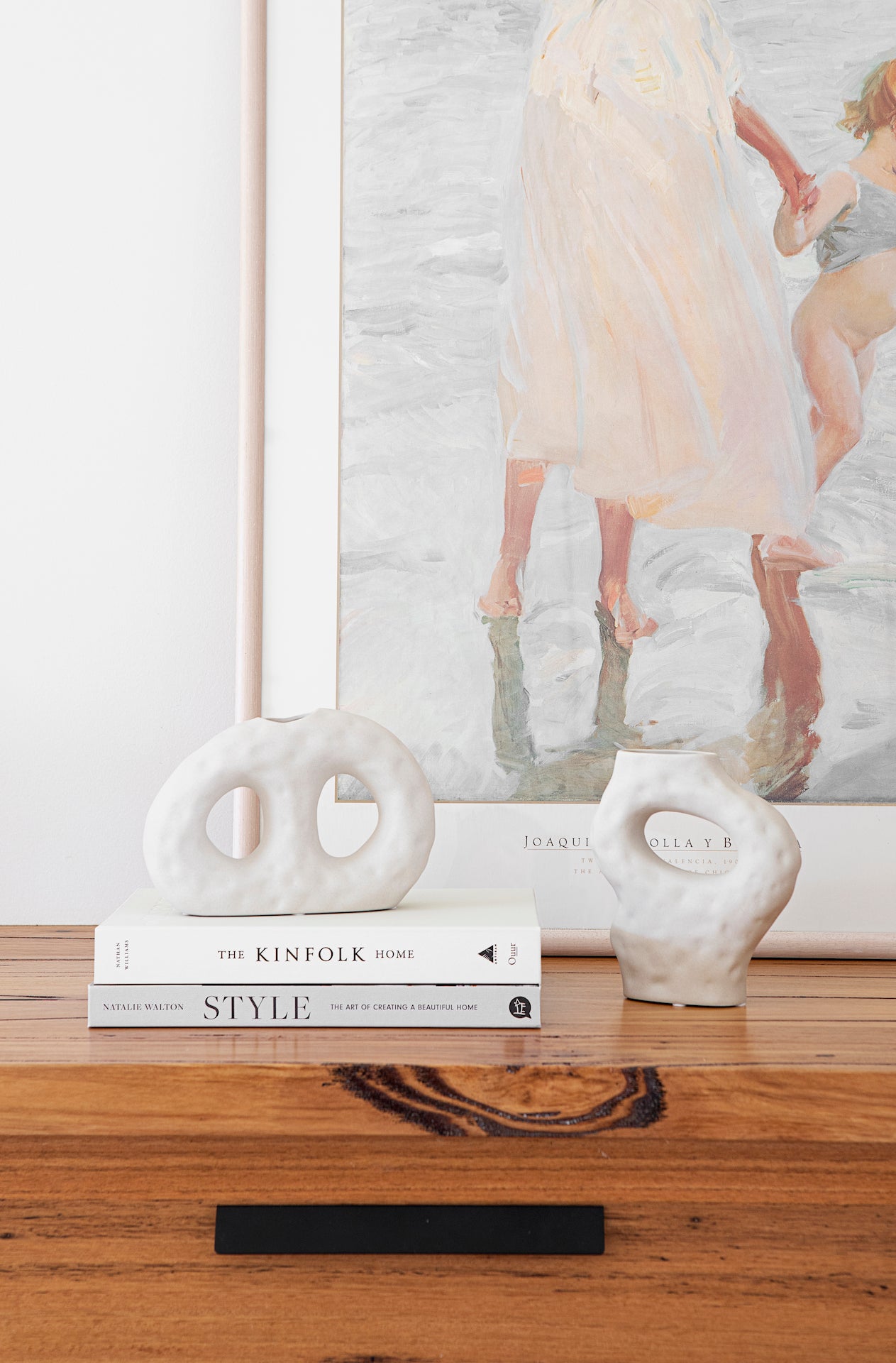 Dimple Vase Warm Soft Grey (L)