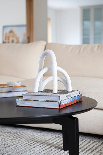 Arch Resin Sculpture White