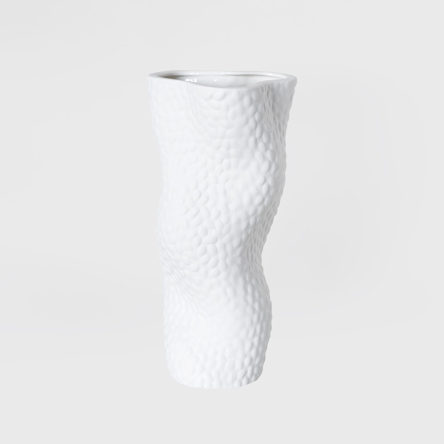 Contour Vase White