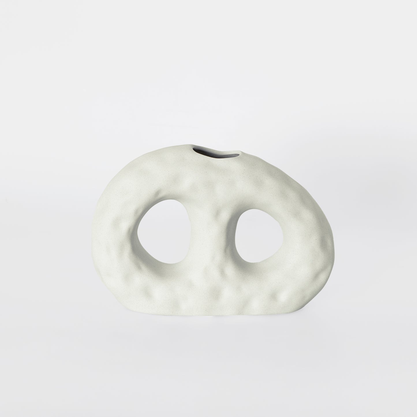 Dimple Vase Warm Soft Grey (L)