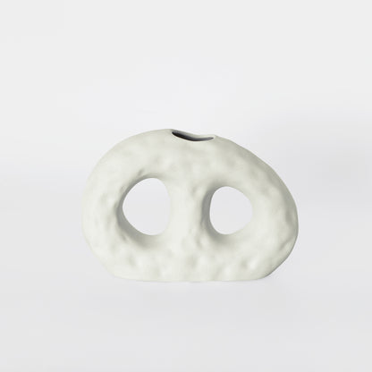 Dimple Vase Warm Soft Grey (L)